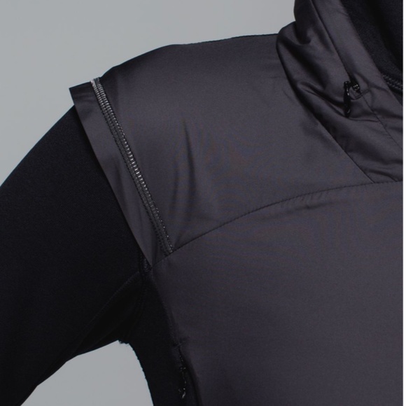 Lululemon Snug Sprinter Jacket Heathered Black / Black - Picture 5 of 9